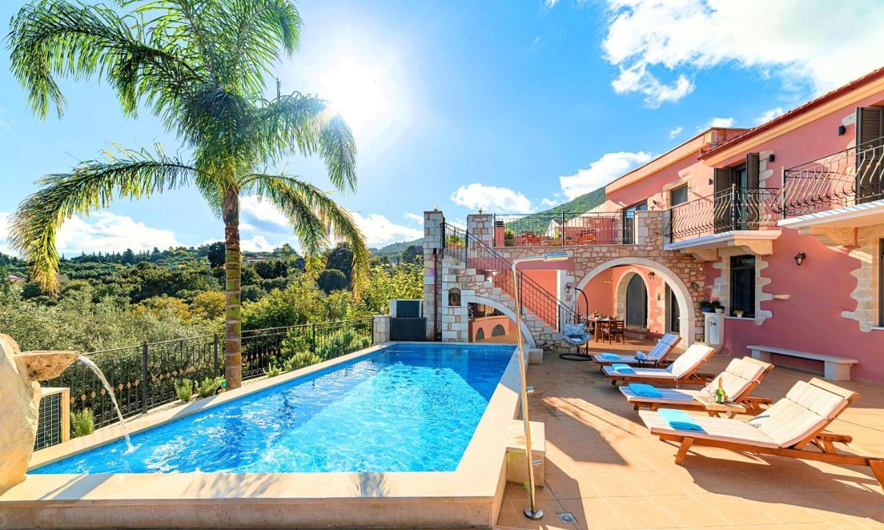 Steve Kois Villa Heated Pool Chania  Exteriér fotografie